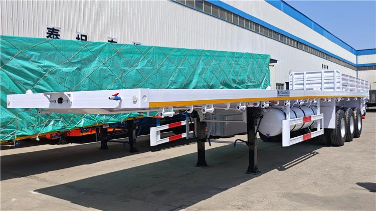 TITAN 40ft Tri Axle Flatbed Semi Trailer for Sale Price In Nigeria Lagos - Semi-remorque porte-conteneur/ Caisse mobile: photos 4 TITAN 40ft Tri Axle Flatbed Semi Trailer for Sale Price In Nigeria Lagos - Semi-remorque porte-conteneur/ Caisse mobile: photos 4