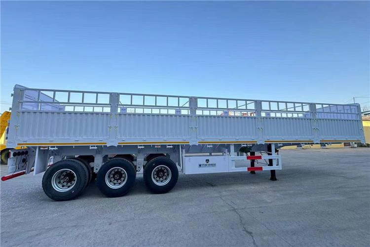 TITAN In Stock 30/40/50 Ton Fence Semi Trailer Transport Cargo Bulk In Senegal - Semi-remorque bétaillère: photos 5 TITAN In Stock 30/40/50 Ton Fence Semi Trailer Transport Cargo Bulk In Senegal - Semi-remorque bétaillère: photos 5