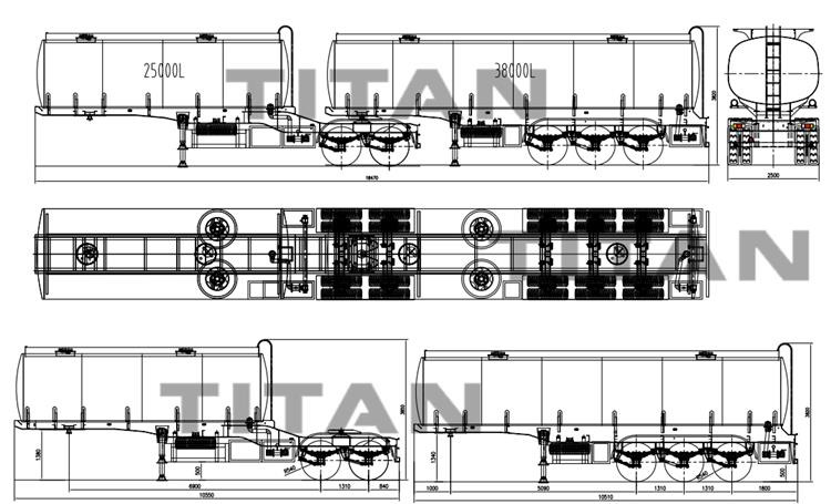 TITAN Superlink Fuel Tanker Trailer for Sale In Anglo - Semi-remorque citerne: photos 4 TITAN Superlink Fuel Tanker Trailer for Sale In Anglo - Semi-remorque citerne: photos 4