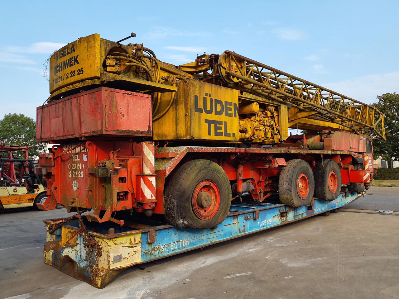 Liebherr LTM 1100 - Grue mobile: photos 4 Liebherr LTM 1100 - Grue mobile: photos 4