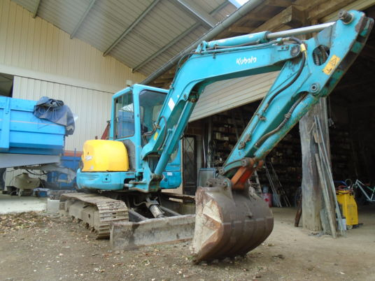 Mini pelle Kubota U50-3: photos 10 Mini pelle Kubota U50-3: photos 10