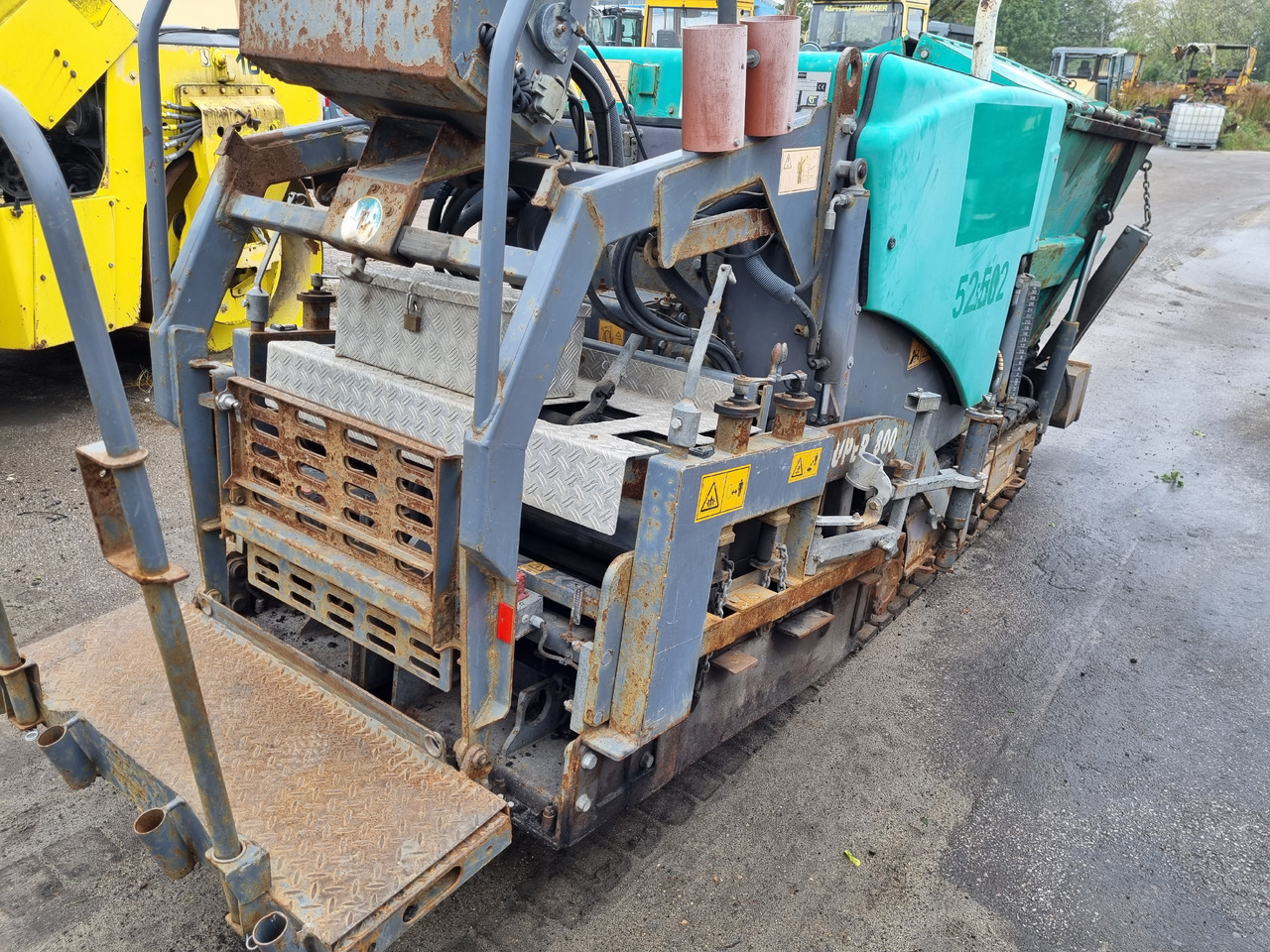 VÖGELE SUPER 800 - Finisseur: photos 2 VÖGELE SUPER 800 - Finisseur: photos 2