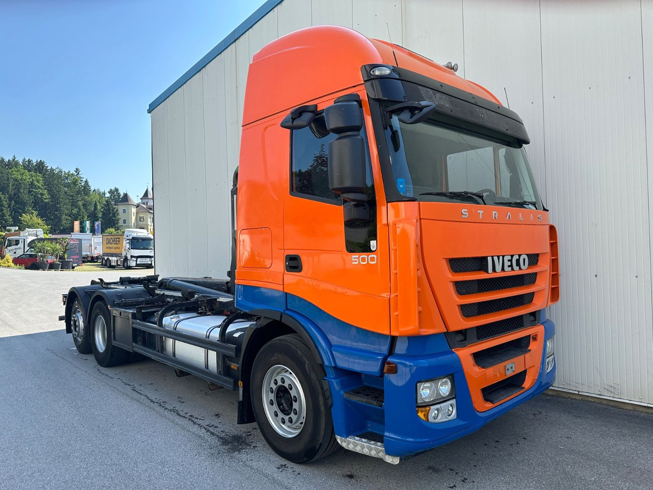 Iveco Stralis 500EEV 20T Meiller Lenkachse Retarder - Camion ampliroll: photos 2 Iveco Stralis 500EEV 20T Meiller Lenkachse Retarder - Camion ampliroll: photos 2