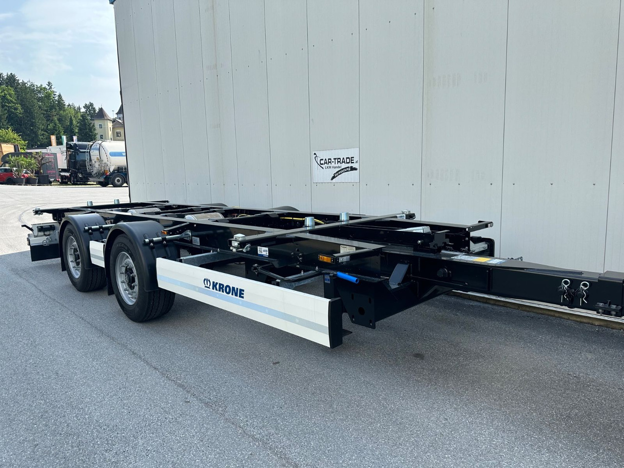 Krone ZZW 18elE10 Tadem BPW Maxi Krone ZZW 18elE10 Tadem BPW Maxi - Remorque porte-conteneur/ Caisse mobile: photos 2 Krone ZZW 18elE10 Tadem BPW Maxi Krone ZZW 18elE10 Tadem BPW Maxi - Remorque porte-conteneur/ Caisse mobile: photos 2