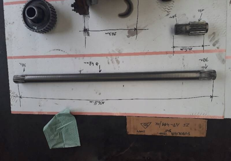FURUKAWA 345 PÓŁOŚKA PÓŁOŚ ZF AP-411/HK 4474306085 - Transmission: photos 1 FURUKAWA 345 PÓŁOŚKA PÓŁOŚ ZF AP-411/HK 4474306085 - Transmission: photos 1