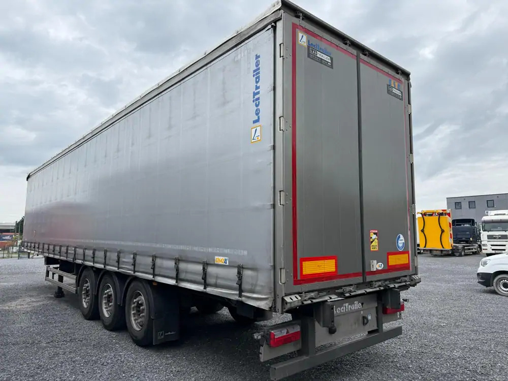LeciTrailer Tautliner 3E20 Tautliner 3E20*1er essieu relevable*essieux SAF - Semi-remorque rideaux coulissants: photos 5 LeciTrailer Tautliner 3E20 Tautliner 3E20*1er essieu relevable*essieux SAF - Semi-remorque rideaux coulissants: photos 5
