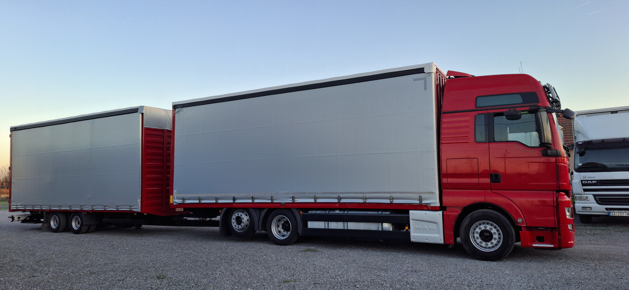 Camion à rideaux coulissants MAN TGX 26.440 E6 + SCHMITZ: photos 30