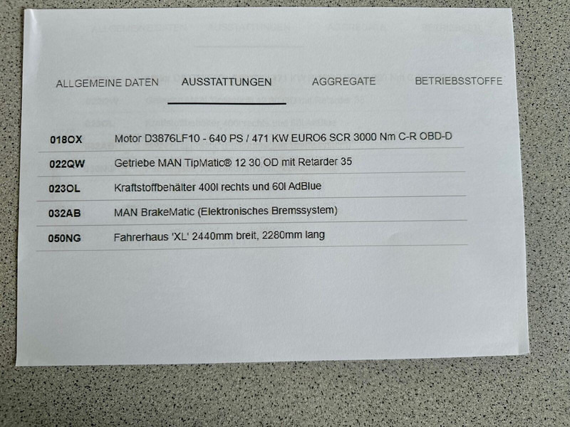 MAN TGS 33.640 6x4 Kipphydraulic-Retarder - Tracteur routier: photos 5 MAN TGS 33.640 6x4 Kipphydraulic-Retarder - Tracteur routier: photos 5