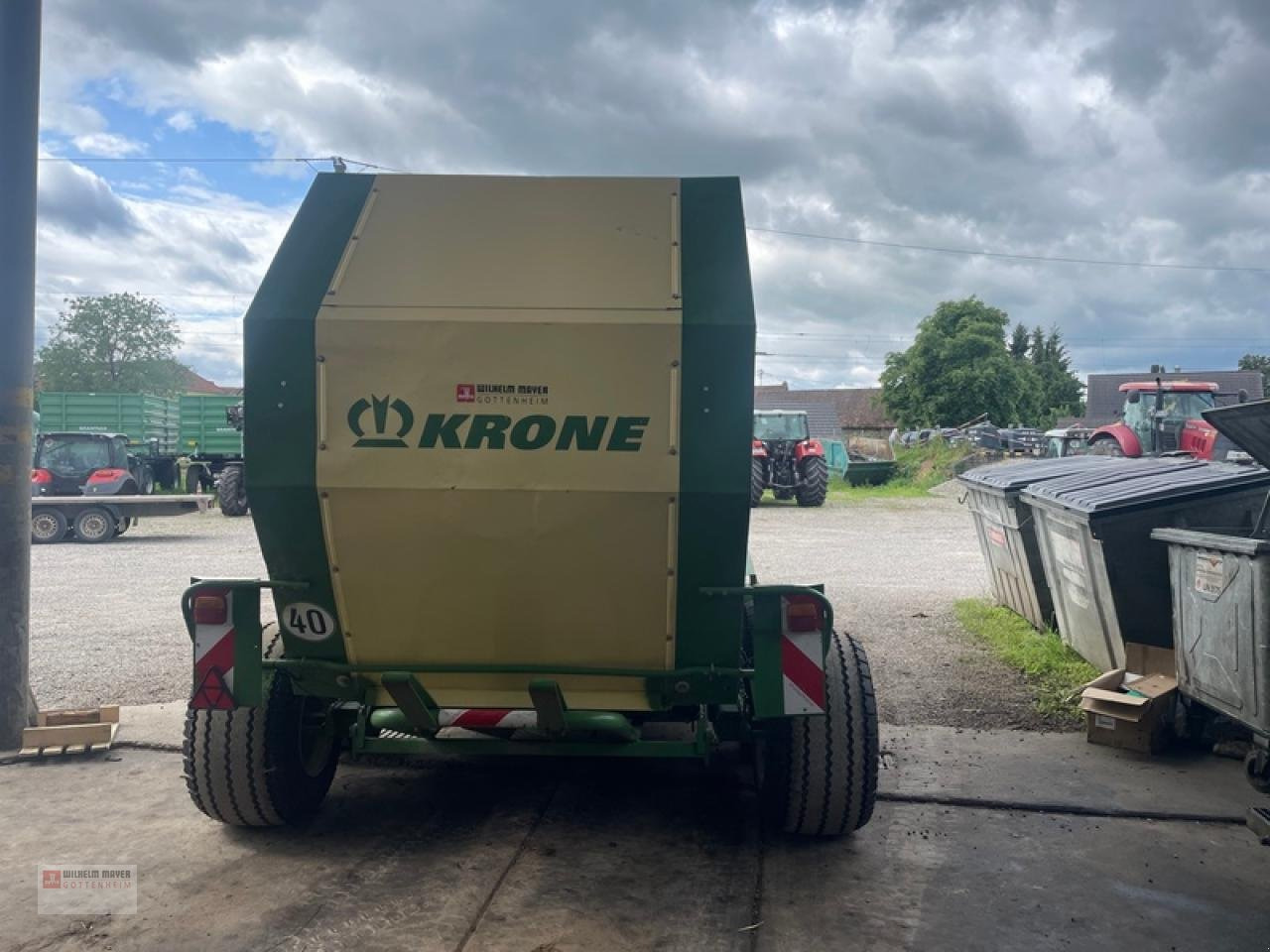 Krone VARIO PACK 1800 - Presse à balles rondes: photos 3 Krone VARIO PACK 1800 - Presse à balles rondes: photos 3