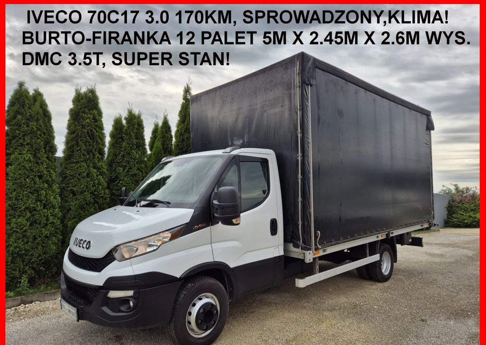 Iveco 70C17 3.0 170KM Skrzyniowy - Utilitaire rideaux coulissants (PLSC): photos 2 Iveco 70C17 3.0 170KM Skrzyniowy - Utilitaire rideaux coulissants (PLSC): photos 2