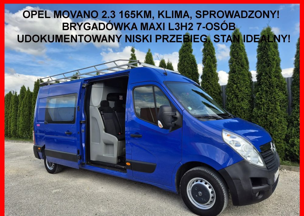 Opel Movano 2.3 165KM - Fourgon utilitaire: photos 1 Opel Movano 2.3 165KM - Fourgon utilitaire: photos 1