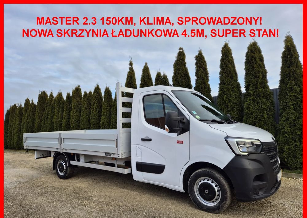 Renault Master 2.3 150KM/ Nowa Skrzynia 4.5m/ - Utilitaire plateau: photos 1 Renault Master 2.3 150KM/ Nowa Skrzynia 4.5m/ - Utilitaire plateau: photos 1