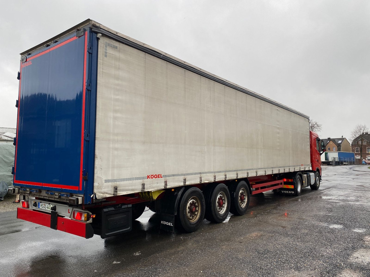 Kögel 3-achs Curtainsider / Edscha/Lenkachse/RSAB - Semi-remorque rideaux coulissants: photos 3 Kögel 3-achs Curtainsider / Edscha/Lenkachse/RSAB - Semi-remorque rideaux coulissants: photos 3