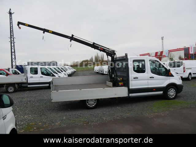 Ford Transit FT 350 L4 HA DoKa Pritsche+Kran Klima - Utilitaire plateau: photos 3 Ford Transit FT 350 L4 HA DoKa Pritsche+Kran Klima - Utilitaire plateau: photos 3
