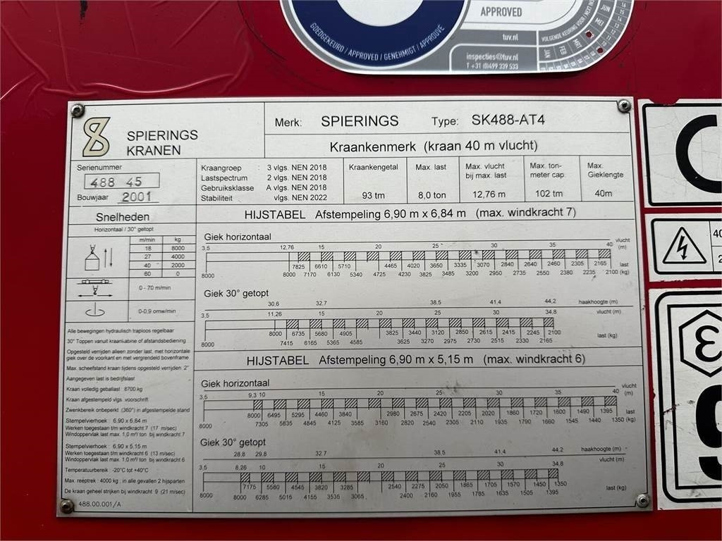 Spierings AT4 SK488 - 400V + diesel  - Grue tout-terrain: photos 3 Spierings AT4 SK488 - 400V + diesel  - Grue tout-terrain: photos 3