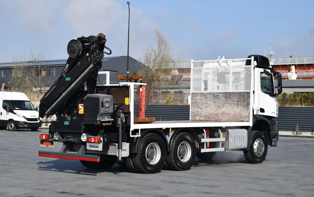 Mercedes-Benz AROCS 2636 / 6x4 / HIAB X-HIPRO 192 E-3 / WYSUW x3 / ROTATOR / STEROWANIE RADIOWE / UDT / PODPORY HYDRAULICZNE / AUTOMAT / KAMERA COFANIA / NISKI PRZEBIEG / SPROWADZONY - Camion plateau, Camion grue: photos 5 Mercedes-Benz AROCS 2636 / 6x4 / HIAB X-HIPRO 192 E-3 / WYSUW x3 / ROTATOR / STEROWANIE RADIOWE / UDT / PODPORY HYDRAULICZNE / AUTOMAT / KAMERA COFANIA / NISKI PRZEBIEG / SPROWADZONY - Camion plateau, Camion grue: photos 5