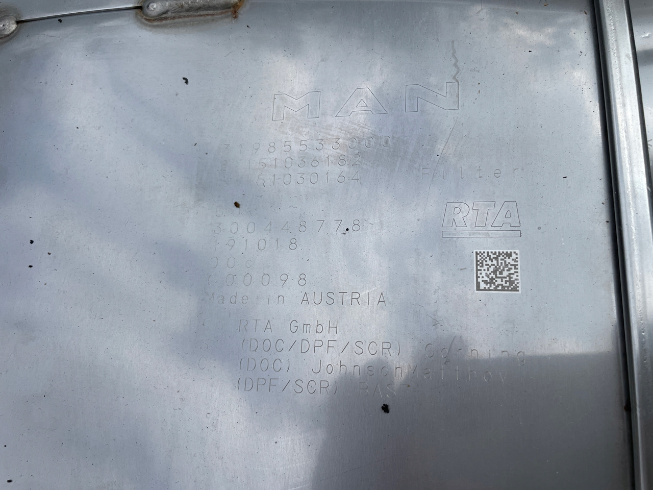 KATALIZATOR MAN TGX TGS EURO 6 DPF TŁUMIK WYDECH 81151036182 - Catalyseur pour Camion: photos 5 KATALIZATOR MAN TGX TGS EURO 6 DPF TŁUMIK WYDECH 81151036182 - Catalyseur pour Camion: photos 5