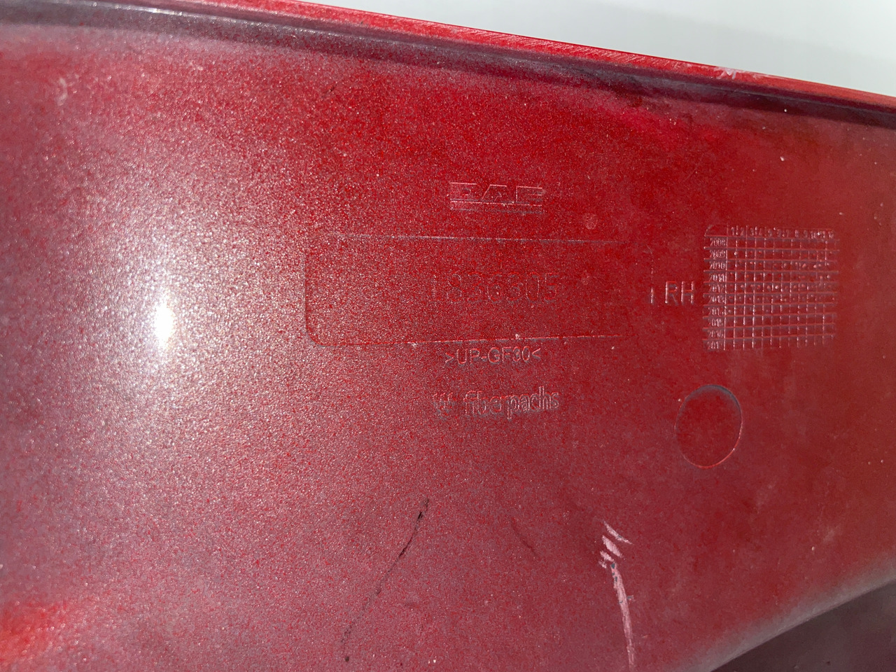 STOPNICA STOPIEŃ DAF XF 105 1836305 - Marchepied pour Camion: photos 3 STOPNICA STOPIEŃ DAF XF 105 1836305 - Marchepied pour Camion: photos 3