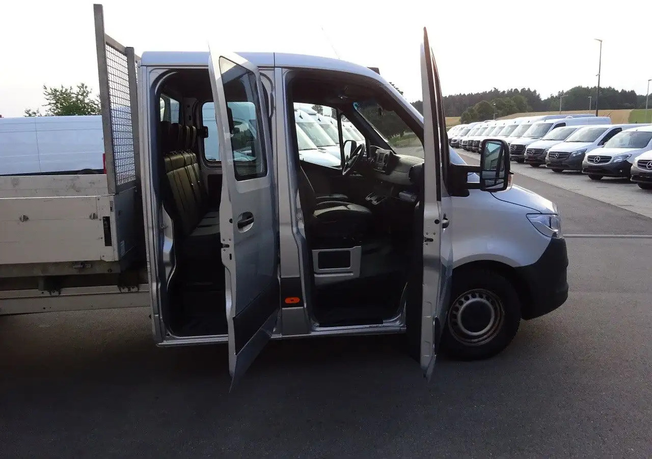Utilitaire plateau, Utilitaire double cabine Mercedes-Benz Sprinter 319 CDI DoKa Maxi Kipper AHK 2,8t: photos 12