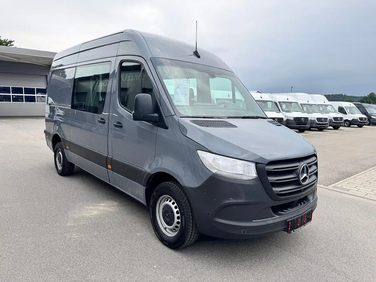 Mercedes-Benz Sprinter 319 CDI Mixto Lang Hoch Klima AHK - Fourgon utilitaire, Utilitaire double cabine: photos 2 Mercedes-Benz Sprinter 319 CDI Mixto Lang Hoch Klima AHK - Fourgon utilitaire, Utilitaire double cabine: photos 2