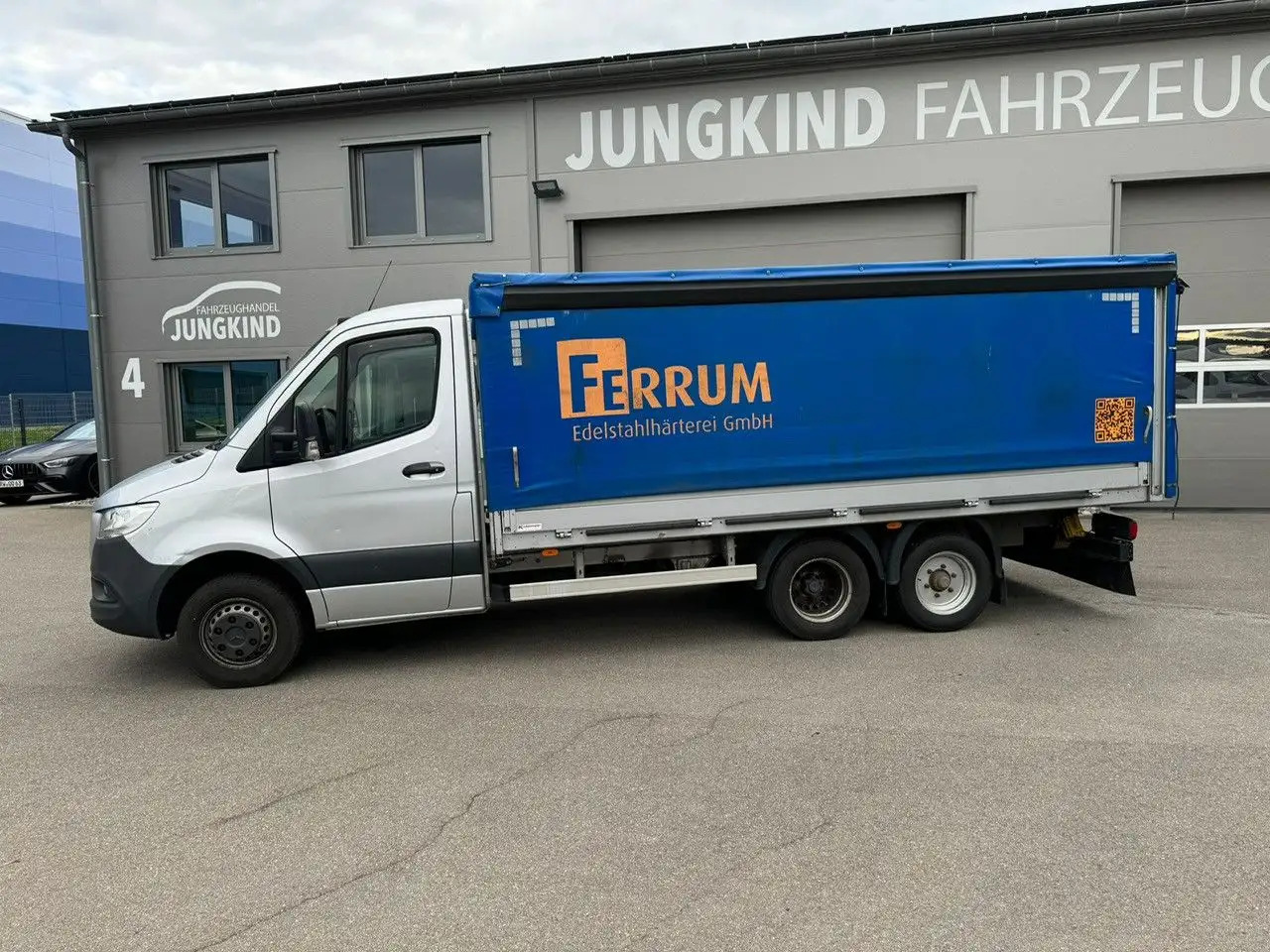 Mercedes-Benz Sprinter 519 CDI Pritsche+Plane 6x2 XXL - Utilitaire rideaux coulissants (PLSC): photos 2 Mercedes-Benz Sprinter 519 CDI Pritsche+Plane 6x2 XXL - Utilitaire rideaux coulissants (PLSC): photos 2