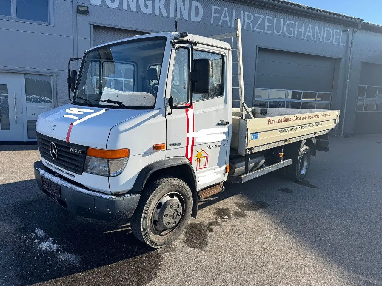 Mercedes-Benz Vario 813D Pritsche Lang AHK - Camion benne: photos 1 Mercedes-Benz Vario 813D Pritsche Lang AHK - Camion benne: photos 1