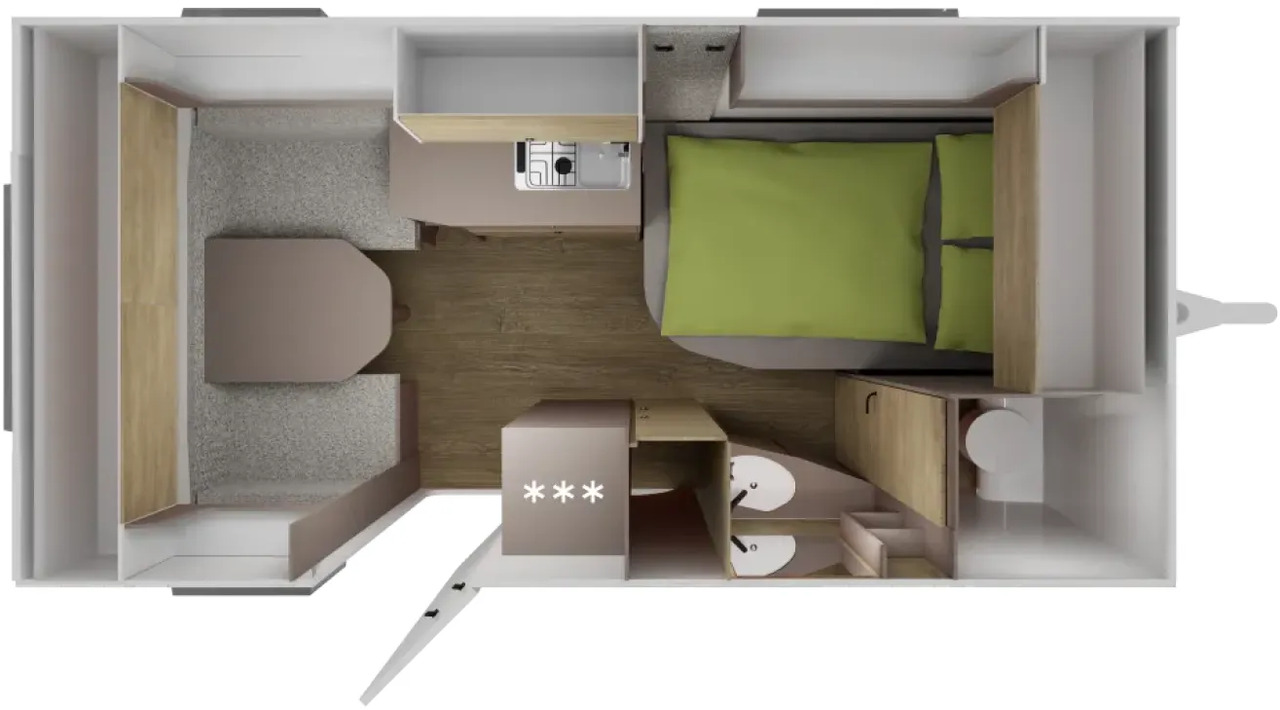 Wohnwagen NEXT 380 AKS, NXtec 1.3, NXcom - Caravane: photos 2 Wohnwagen NEXT 380 AKS, NXtec 1.3, NXcom - Caravane: photos 2
