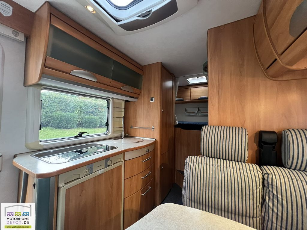 Camping-car intégral HYMER / ERIBA / HYMERCAR B-Klasse 504 Hubbett Solar Sog Markise: photos 8