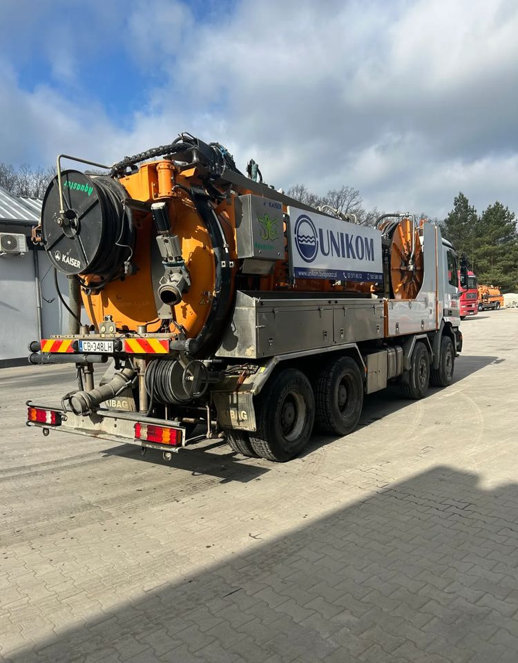 Mercedes-Benz ACTROS 3243 KAISER AQUASTER WUKO - Camion hydrocureur: photos 4 Mercedes-Benz ACTROS 3243 KAISER AQUASTER WUKO - Camion hydrocureur: photos 4