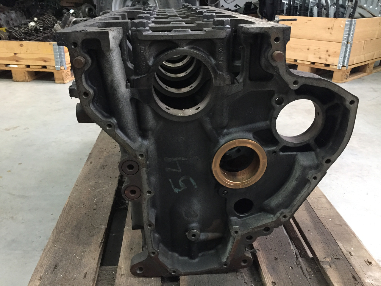 Bloc-cylindres pour Camion Gebrauchter Motorblock DB Axor 1840, OM 457 LA, Artikel - Nr.: A 460 010 15 08: photos 12