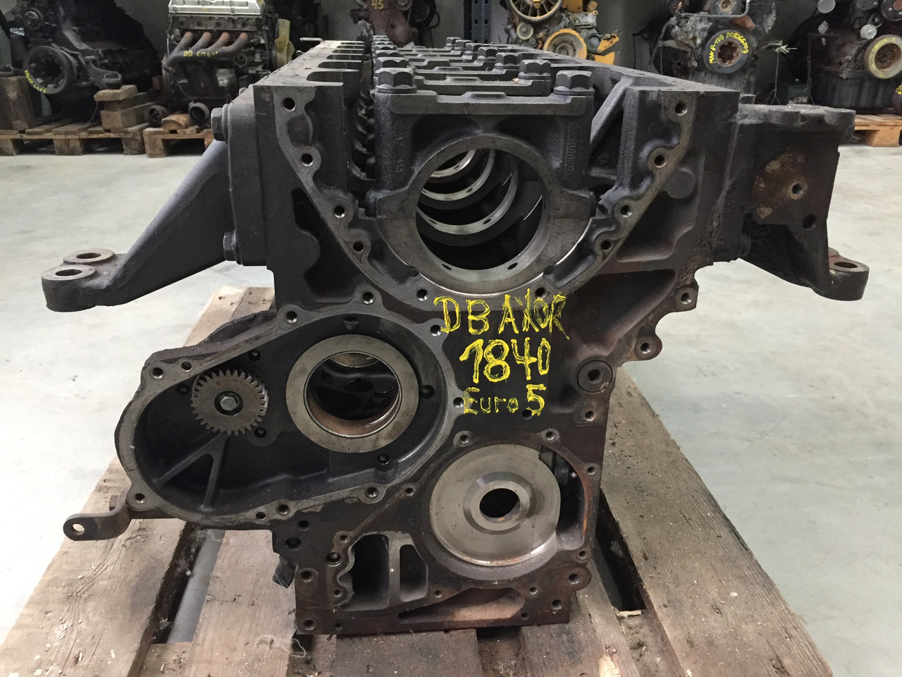 Bloc-cylindres pour Camion Gebrauchter Motorblock DB Axor 1840, OM 457 LA, Artikel - Nr.: A 460 010 15 08: photos 8