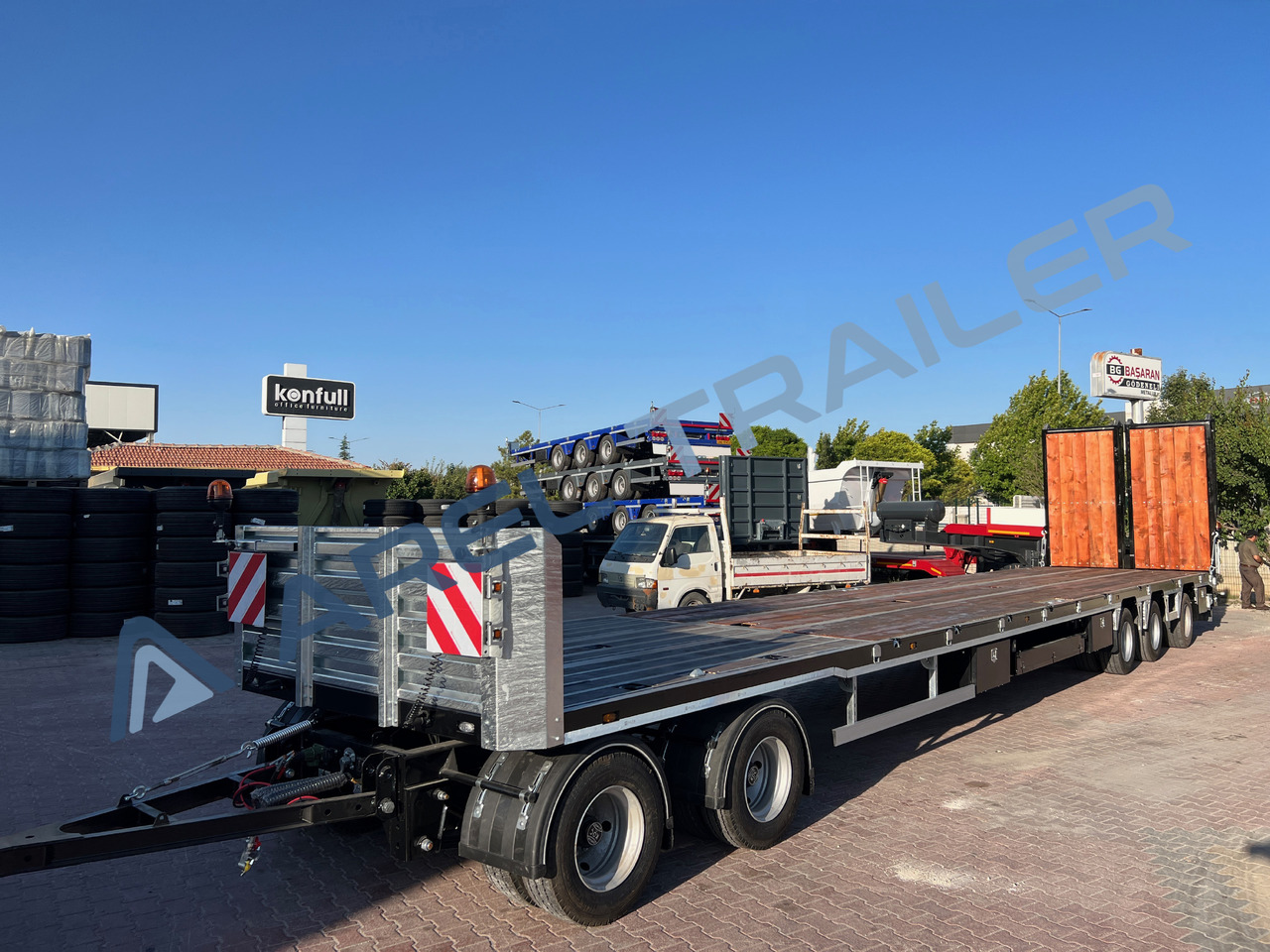 AREL TRAILER 3+2 5 AXLE DRAWBAR REMORQUE TRAILER - Remorque porte-engin surbaissée: photos 3 AREL TRAILER 3+2 5 AXLE DRAWBAR REMORQUE TRAILER - Remorque porte-engin surbaissée: photos 3