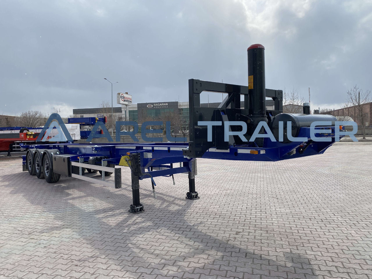 AREL TRAILER 40 FT TIPPING CONTAINER TRAILER - Semi-remorque porte-conteneur/ Caisse mobile: photos 2 AREL TRAILER 40 FT TIPPING CONTAINER TRAILER - Semi-remorque porte-conteneur/ Caisse mobile: photos 2