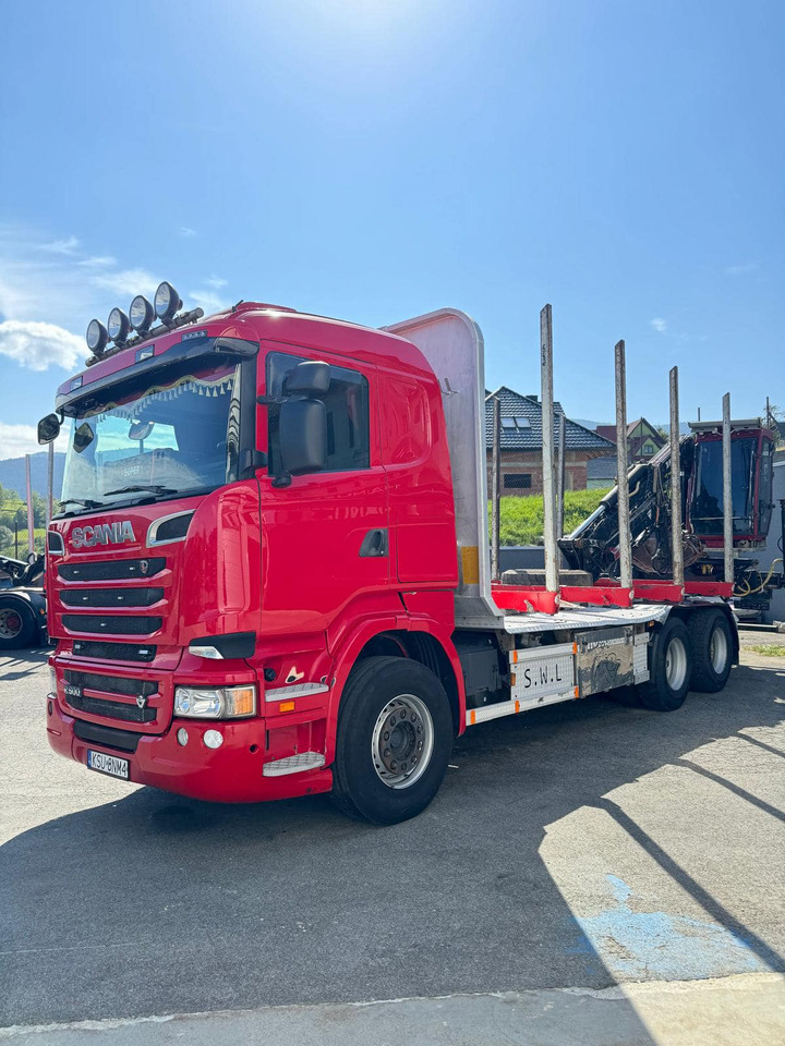 SCANIA R500 & KESLA 2012T - Camion grumier, Camion grue: photos 2 SCANIA R500 & KESLA 2012T - Camion grumier, Camion grue: photos 2