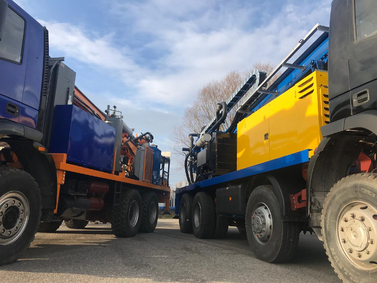 Bohak KL 400 Drilling rig 400 meter, Iveco Trakker 6x6 - Foreuse: photos 3 Bohak KL 400 Drilling rig 400 meter, Iveco Trakker 6x6 - Foreuse: photos 3