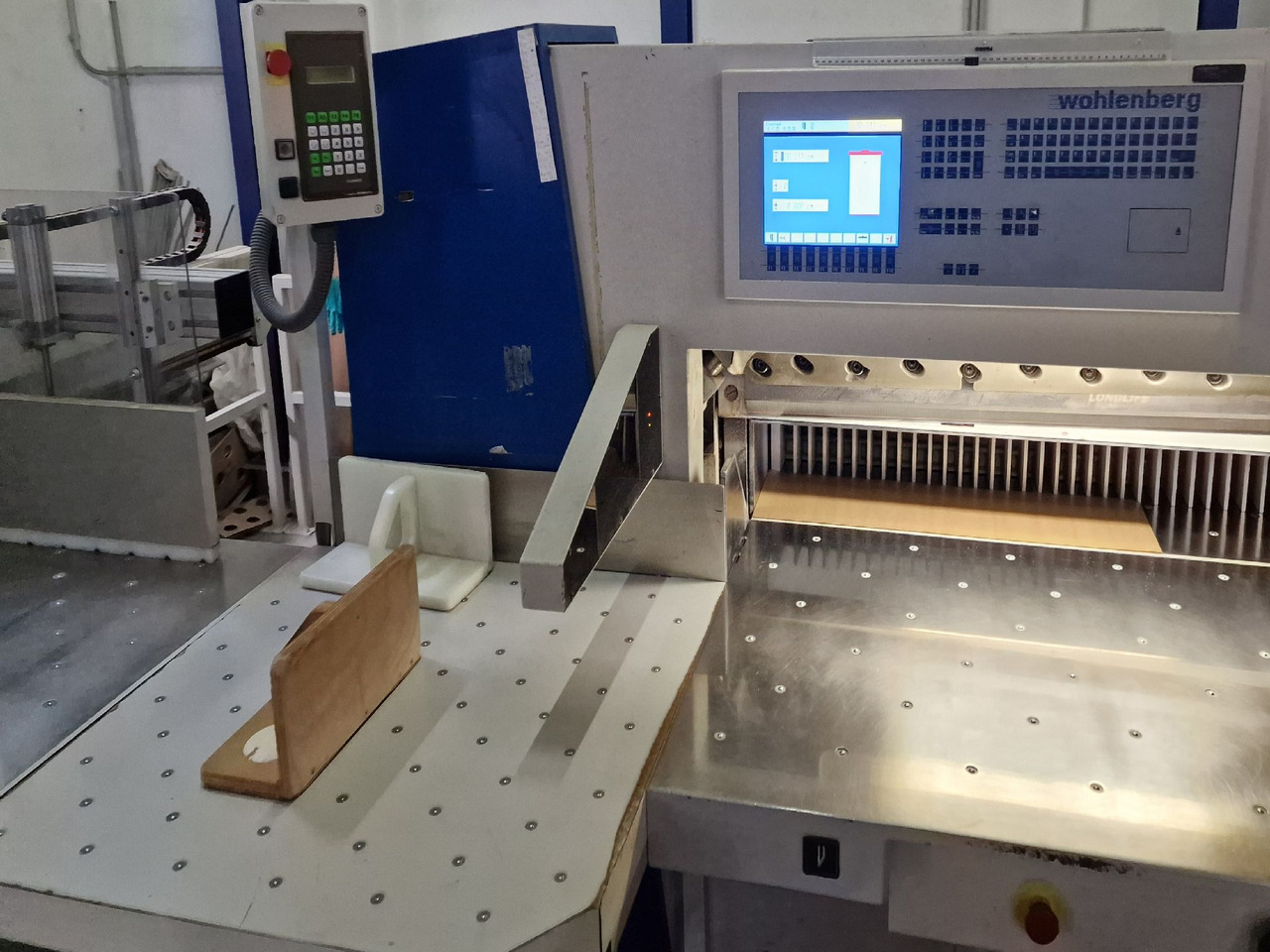 Wohlenberg 115 - Massicot: photos 2 Wohlenberg 115 - Massicot: photos 2