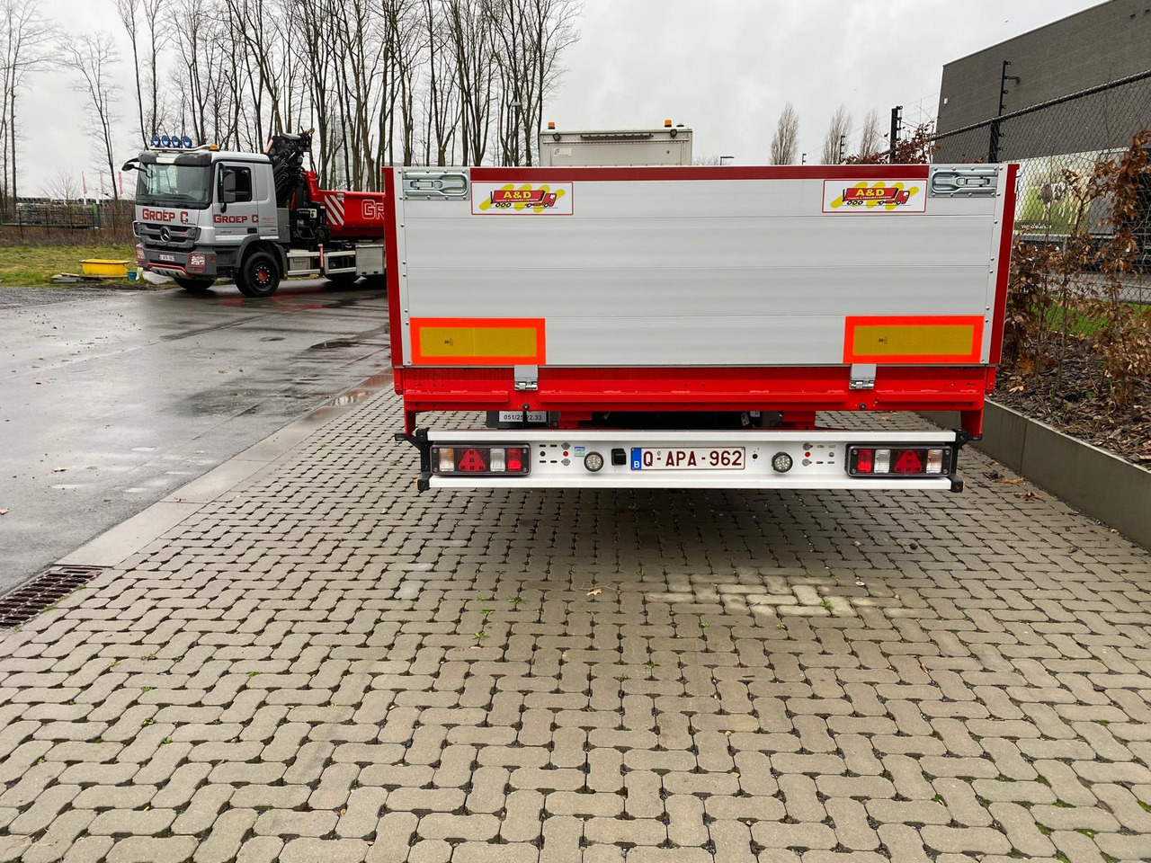 A&D - Remorque porte-engin surbaissée: photos 3 A&D - Remorque porte-engin surbaissée: photos 3