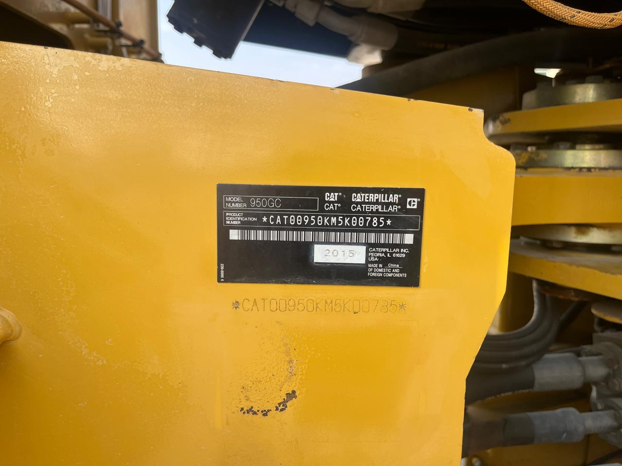CATERPILLAR 950GC - Chargeuse sur pneus: photos 3 CATERPILLAR 950GC - Chargeuse sur pneus: photos 3