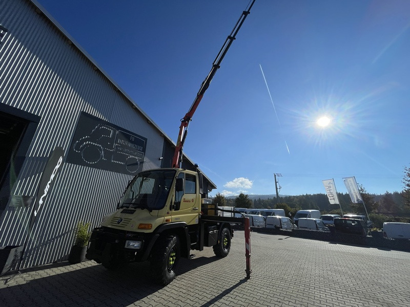 Unimog Unimog U300 mit Mega Kran , erst 28 Tkm - Camion grue: photos 5 Unimog Unimog U300 mit Mega Kran , erst 28 Tkm - Camion grue: photos 5