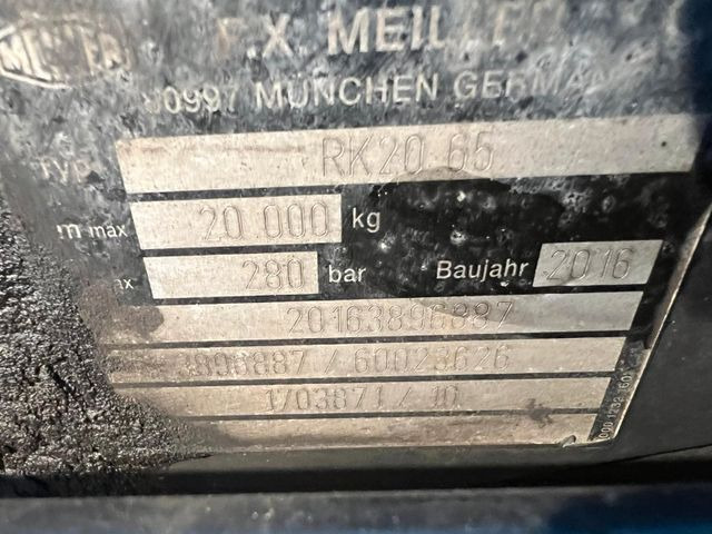 Camion ampliroll MAN TGS 26.400 Meiller RK-2065/KEINE 460,440: photos 6