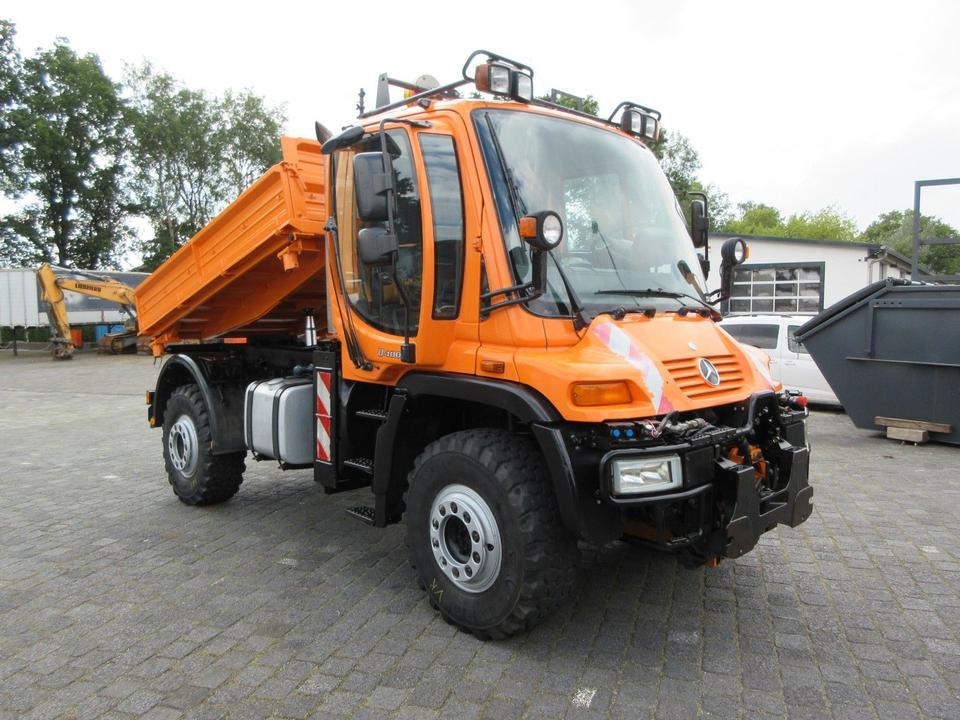 Unimog U 400, DSK., Langer Radstand, Klima - Camion benne: photos 4 Unimog U 400, DSK., Langer Radstand, Klima - Camion benne: photos 4