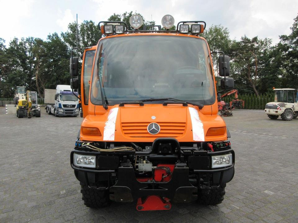 Unimog U 400 Drei-Seiten-Kipp/ Kran Atlas 65.2, Klima, - Camion benne: photos 2 Unimog U 400 Drei-Seiten-Kipp/ Kran Atlas 65.2, Klima, - Camion benne: photos 2