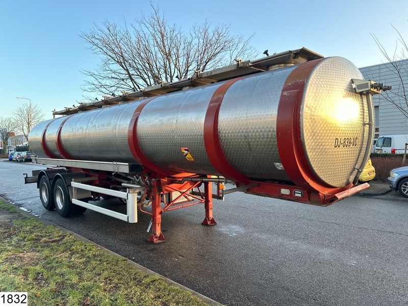 BSL Food 28000 Liter, 6 Compartments, Stainless steel tank - Semi-remorque citerne: photos 5 BSL Food 28000 Liter, 6 Compartments, Stainless steel tank - Semi-remorque citerne: photos 5