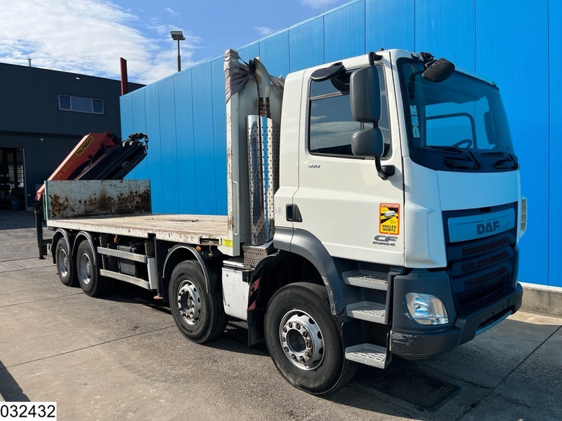 DAF CF 410 8x4, EURO 6, Palfinger, Remote - Camion plateau, Camion grue: photos 3 DAF CF 410 8x4, EURO 6, Palfinger, Remote - Camion plateau, Camion grue: photos 3