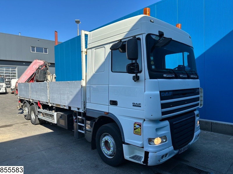 DAF XF 410 6x2, Fassi, Retarder, Remote - Camion plateau, Camion grue: photos 3 DAF XF 410 6x2, Fassi, Retarder, Remote - Camion plateau, Camion grue: photos 3