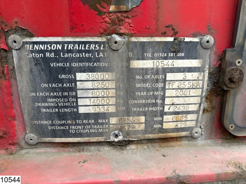 Dennison Chassis Twistlocks 20 FT - 30 FT - Semi-remorque porte-conteneur/ Caisse mobile: photos 4 Dennison Chassis Twistlocks 20 FT - 30 FT - Semi-remorque porte-conteneur/ Caisse mobile: photos 4