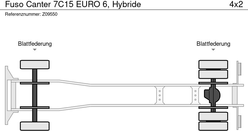 Crédit-bail de FUSO Canter 7C15 EURO 6, Hybride FUSO Canter 7C15 EURO 6, Hybride: photos 14