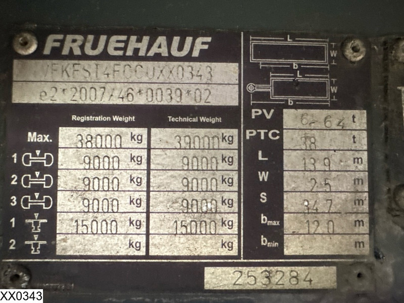 Fruehauf Tautliner - Semi-remorque rideaux coulissants: photos 4 Fruehauf Tautliner - Semi-remorque rideaux coulissants: photos 4