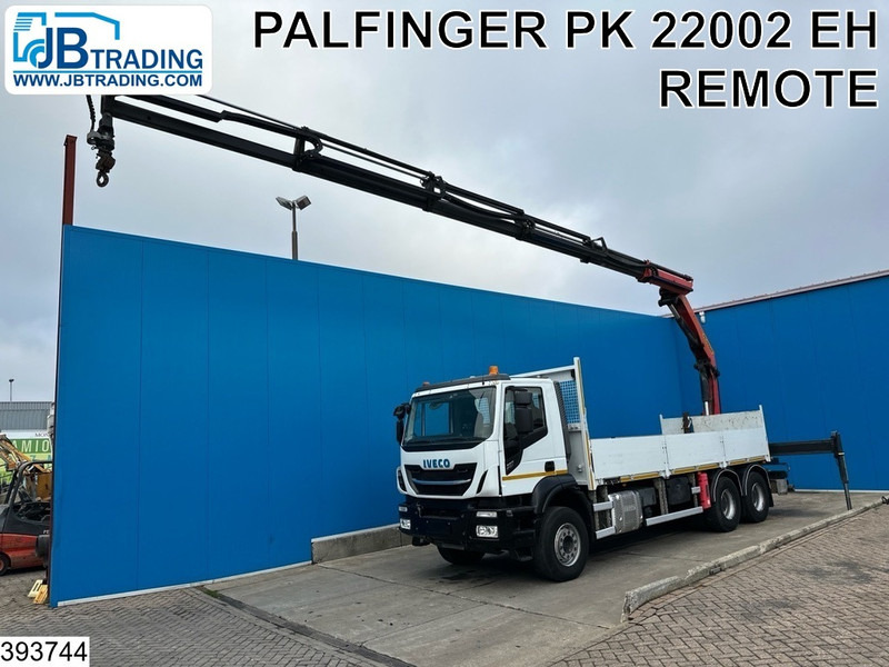 Iveco X-Way 360 6x4, EURO 6, Palfinger, Remote - Camion plateau, Camion grue: photos 1 Iveco X-Way 360 6x4, EURO 6, Palfinger, Remote - Camion plateau, Camion grue: photos 1