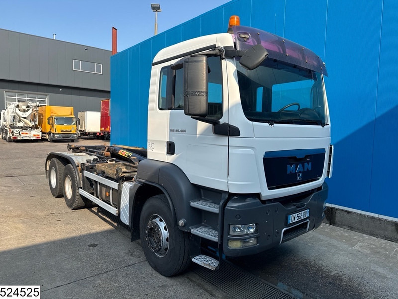 MAN TGS 26 400 6x4, EURO 4, HYVALIFT, Leaf suspension - Camion ampliroll: photos 3 MAN TGS 26 400 6x4, EURO 4, HYVALIFT, Leaf suspension - Camion ampliroll: photos 3